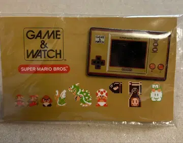 게임&워치 슈퍼 마리오브라더스 오리지널 핀 배지