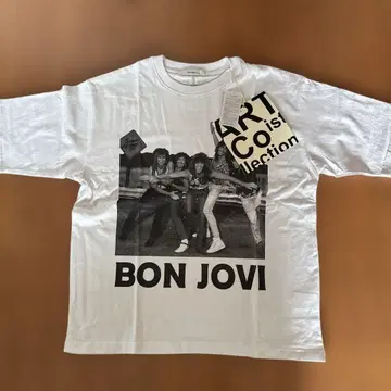 BON JOVI 그래픽 T셔츠 M사이즈 미사용 새상품