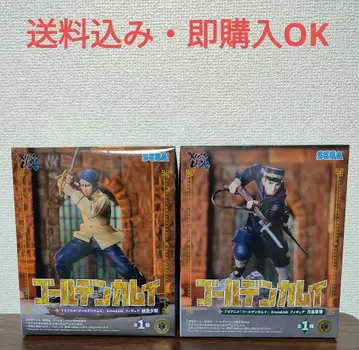 골든 카무이 잉토 소위 츠키시마 중사 XrossLink 피규어 2체 세트
