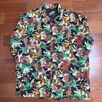 LEFLAH 카모플라쥬 패턴 자켓 wanima