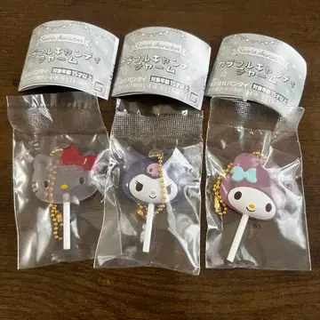 산리오 캡슐 토이 컬러풀 캔디 참 키티 마이멜로디 쿠로미