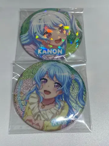 뱅드림 카논 캔뱃지 반짝반짝 캔뱃지