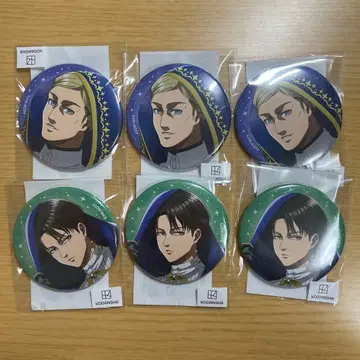 진격의 거인 리바이, 엘빈 마루쿠지 별하늘의 마법사 캔뱃지 B