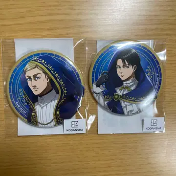 진격의 거인 리바이, 엘빈 마루쿠지 별하늘의 마법사 캔뱃지 A