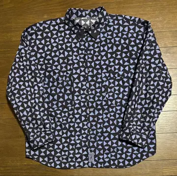 PRINT FLANNEL SHT T 트라이앵글 텐더 로인