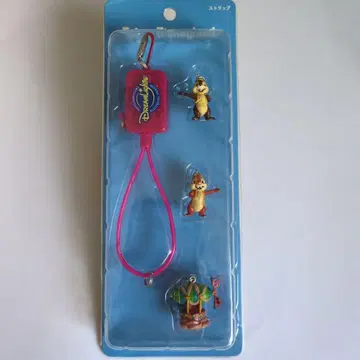 [레어] 도쿄 디즈니랜드 스트랩 칩과 데일