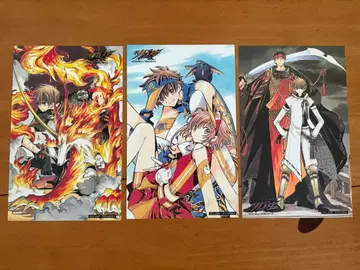 CLAMP 츠바사 크로니클 엽서 3종 세트 특전