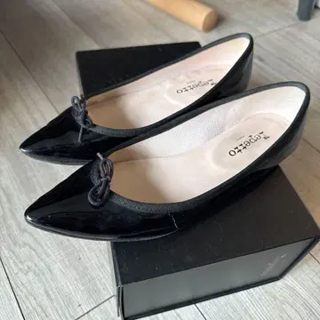 Repetto 블랙 플랫슈즈