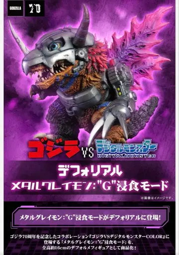 디포리얼 메탈그레이몬: G 침식 모드 고질라 디지몬