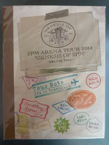 2PM ARENA TOUR 2014 팜플렛