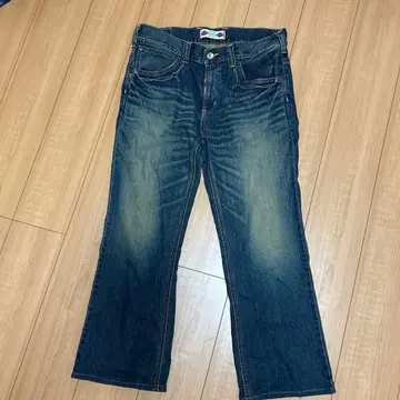 EDWIN 플레어 데님 팬츠