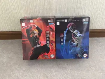 귀멸의 칼날 렌고쿠 쿄쥬로 아카자 피규어 세트