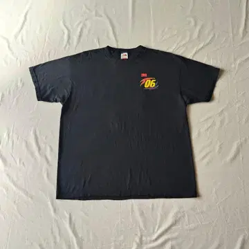 구제 의류 프룻 오브 더 룸 반팔 티셔츠 레이싱 백 프린트 00s