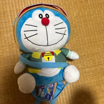 도라에몽 모자 달린 봉제 인형
