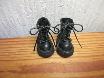 미디 브라이스 가죽 레이스업 부츠 오비츠11 가죽 미니어처