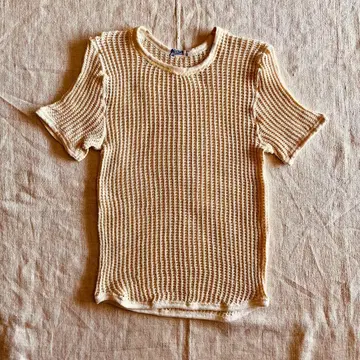 프랑스 이탈리아 유로 빈티지 메쉬 T셔츠 데드스탁