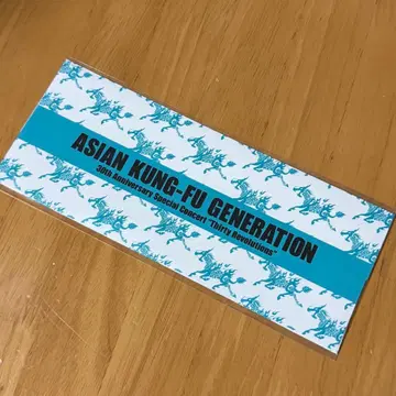 4/4 30주년 아지칸 회장 한정 티켓풍 스티커