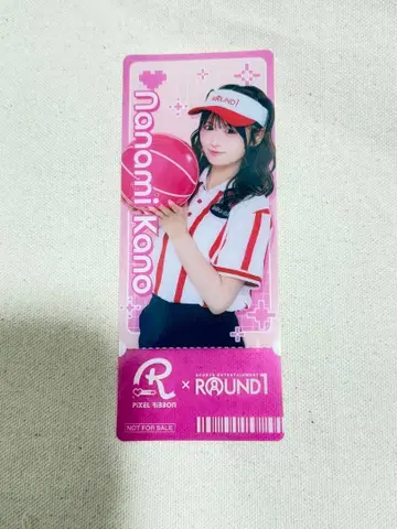 픽셀 리본 시카노 나나미 ROUND1 콜라보 특전