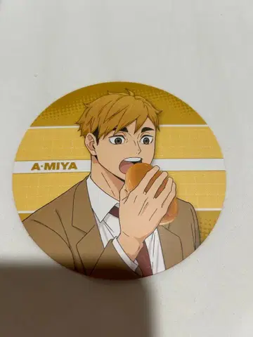 하이큐!! 한국 팝업 휴식 시간 구매 혜택 코스터 미야 아츠무