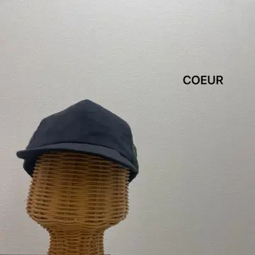 COEUR 쿨 캡 모자 퀼팅 아메카지 일본제 챙 부드러움