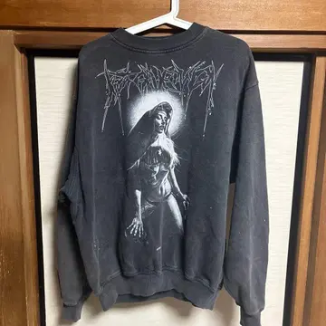 FAVELA 그래픽 프린트 맨투맨 S 사이즈