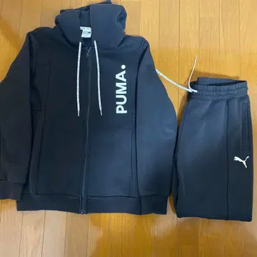 PUMA 풀 집업 후드티 스웨트 팬츠 세트