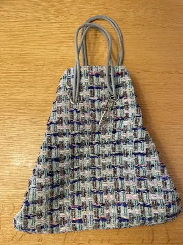 샤르망 sac 트위드 백 복조리 멀티 컬러