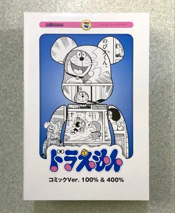 미개봉 새상품 베어브릭 도라에몽 코믹 Ver 100% & 400%