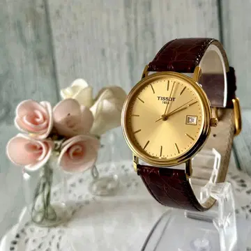 [레어] TISSOT 티쏘 손목시계 T클래식 T870 골드