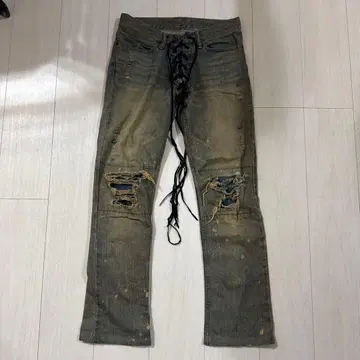 ifsixwasnine mudmax 레이스업 데님 팬츠