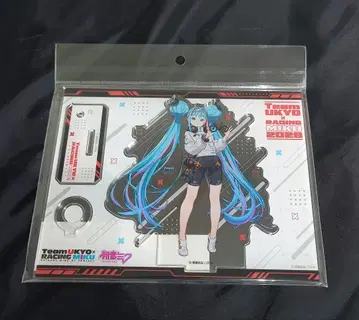 2026 TEAM UKYO 응원ver. 아크릴 펜 스탠드 레이싱 미쿠
