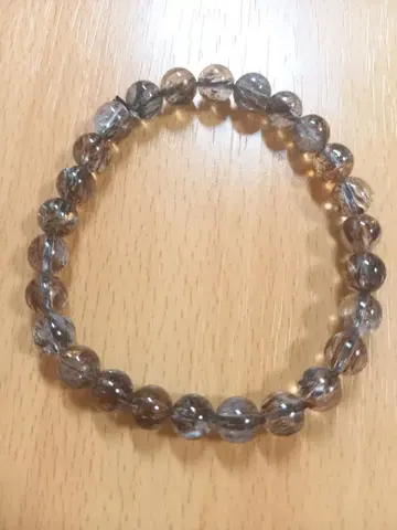 블랙 슈퍼 세븐 레피도크로사이트 인 쿼츠 팔찌