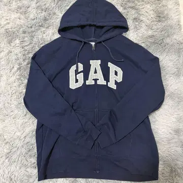 GAP 풀 집업 후드티 네이비