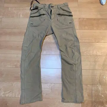 EDWIN 503 KHAKIS 일본제 별 각인 버튼 W 스티치 치노 팬츠