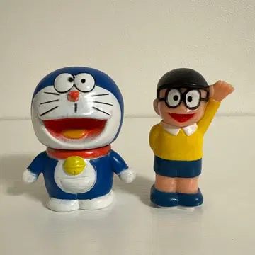 레어 도라에몽 진구 손가락 인형 소프트 비닐 피규어 쇼와 레트로 소학관