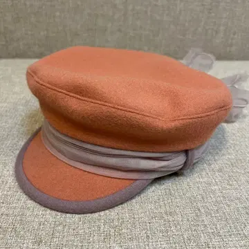 CA4LA 리본 포함 헌팅 캡 새상품급 미사용