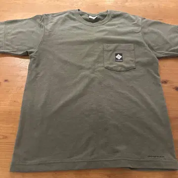 컬럼비아 남성용 T셔츠 S 카키