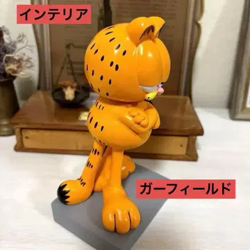 가필드 밥 바블 목 움직이는 인형 피규어 레진제 인테리어