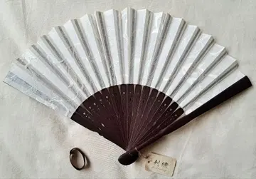 보적헌 부채 하토쿄도 자수 부채 주머니 오동나무 상자 포함