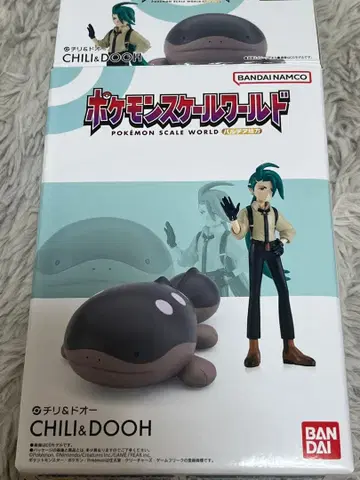 포켓몬 스케일 월드 칠리 & 두오 피규어