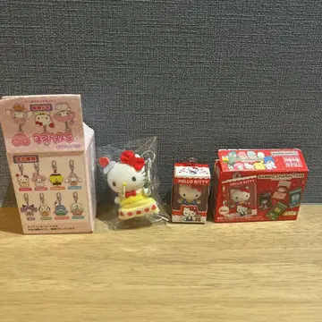 산리오 헬로키티 치비토모 초코 박스 2개 세트