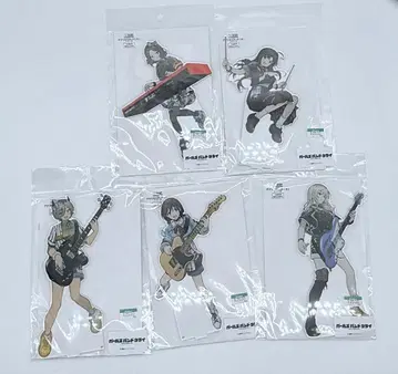 미개봉 걸즈밴드크라이 신작 아크릴 스탠드 운명의 꽃 Ver. 5종