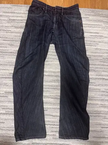 EDWIN 다크 데님 스트레이트 30 y2k 그런지 swag 헤이세이