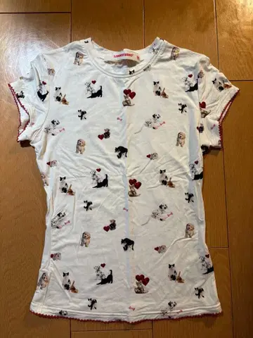 1JINN STUDIO Dog & Cat 라운드 티셔츠