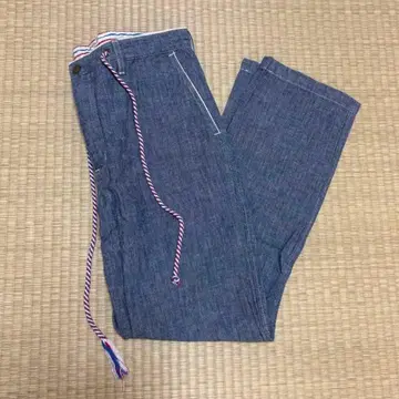 [ EDWIN ] 데님 팬츠 스트라이프 허리