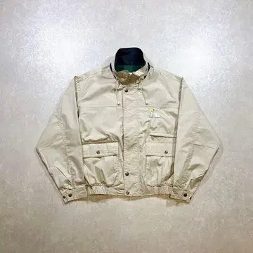 세인트 존스 베이 아이보리 블루종 자켓 짧은 기장 구제 의류