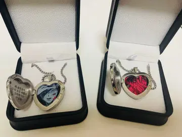 ALIENSTAGE 하트형 펜던트 이반 티르 세트