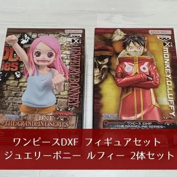 원피스 DXF 피규어 세트 주얼리 보니 루피 2체 세트
