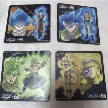 규카쿠 드래곤볼 코스터 손오공 오지터 브로리 골든 프리저