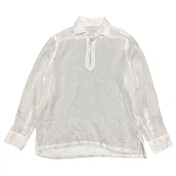 ARCODIO 알코디오 린넨 카프리 셔츠 화이트 남성용 사이즈 M